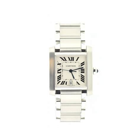 second hand mens cartier tank watch